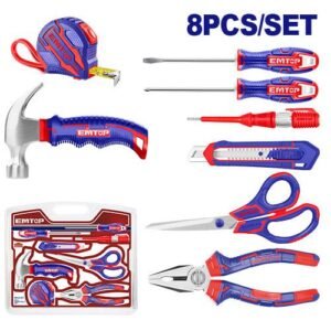 8 Pcs Hand Tools Set Emtop - EHTS01081