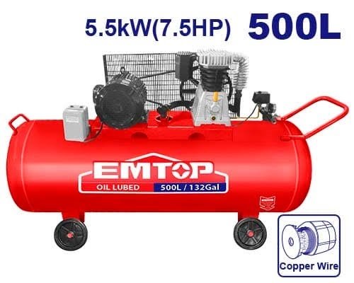 Emtop Air Compressor 500L Emtop Air Compressor 500L