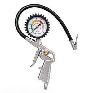 Tire Pressure Inflator and Gauge Kit