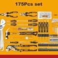 Ingco 175 Pcs Hand Tool Set HKTHP51758