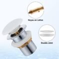 Washbasin Drain Fitting 3